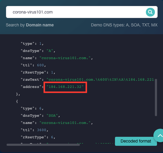 Reverse IP/DNS