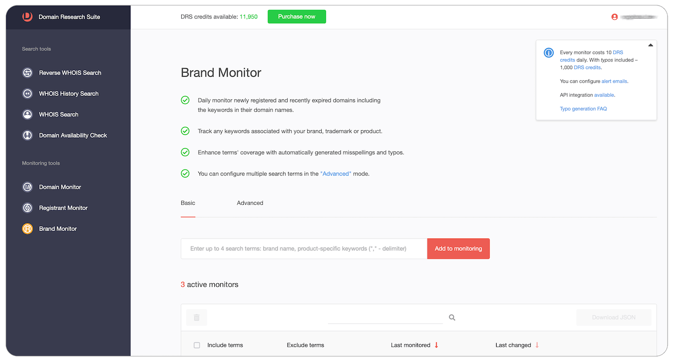 Brand monitor Web tool tutorial Brand monitor Web tool tutorial