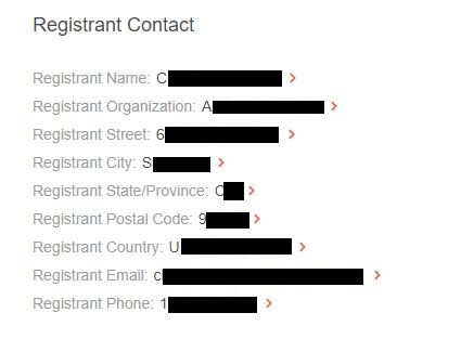 WHOIS History Search