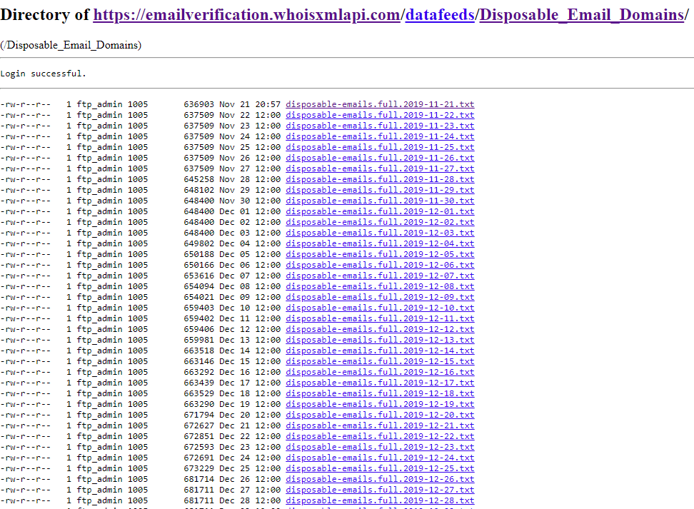 How to Access the Disposable Email Domain Database