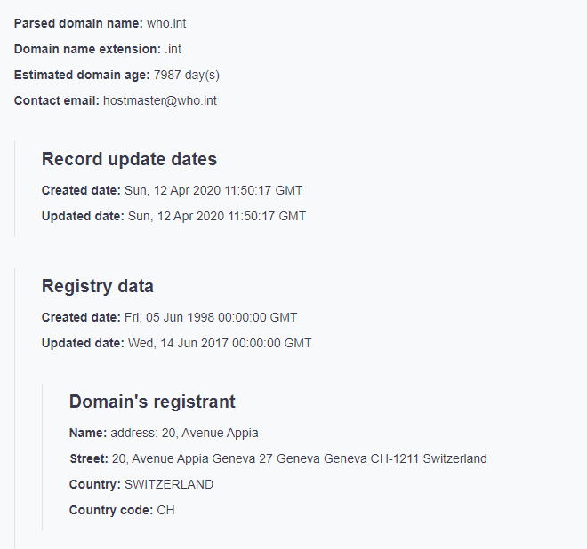 Digging Deeper into Incidents Using WHOIS Lookups
