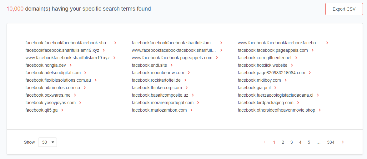 Beyond Social Media Phishing: How about Domain and Subdomain Footprints?