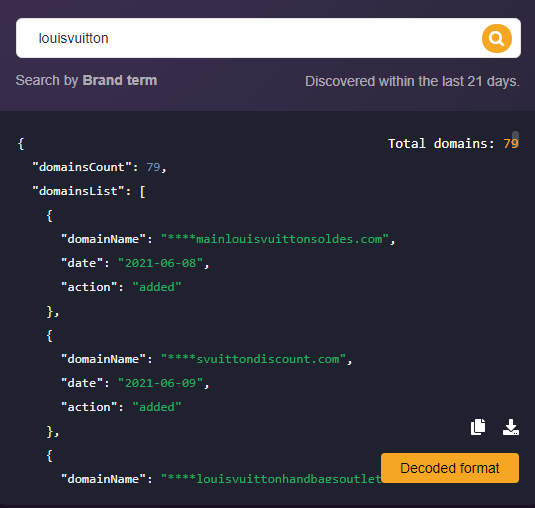 Brand Alert API