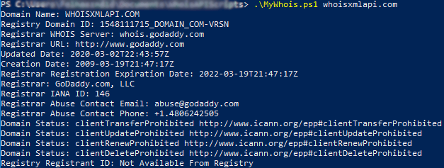 How To Find Whois Domain Information from Command Line