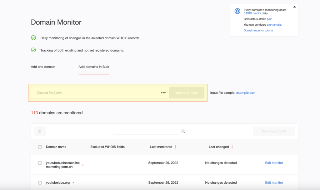 WHOIS Search, Access a domain's WHOIS record, Domain Research Suite, Search & Monitor Tools