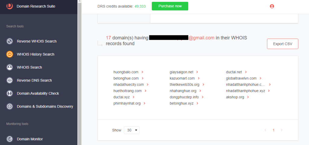 ductai[.]xyz, we found seven connected domains